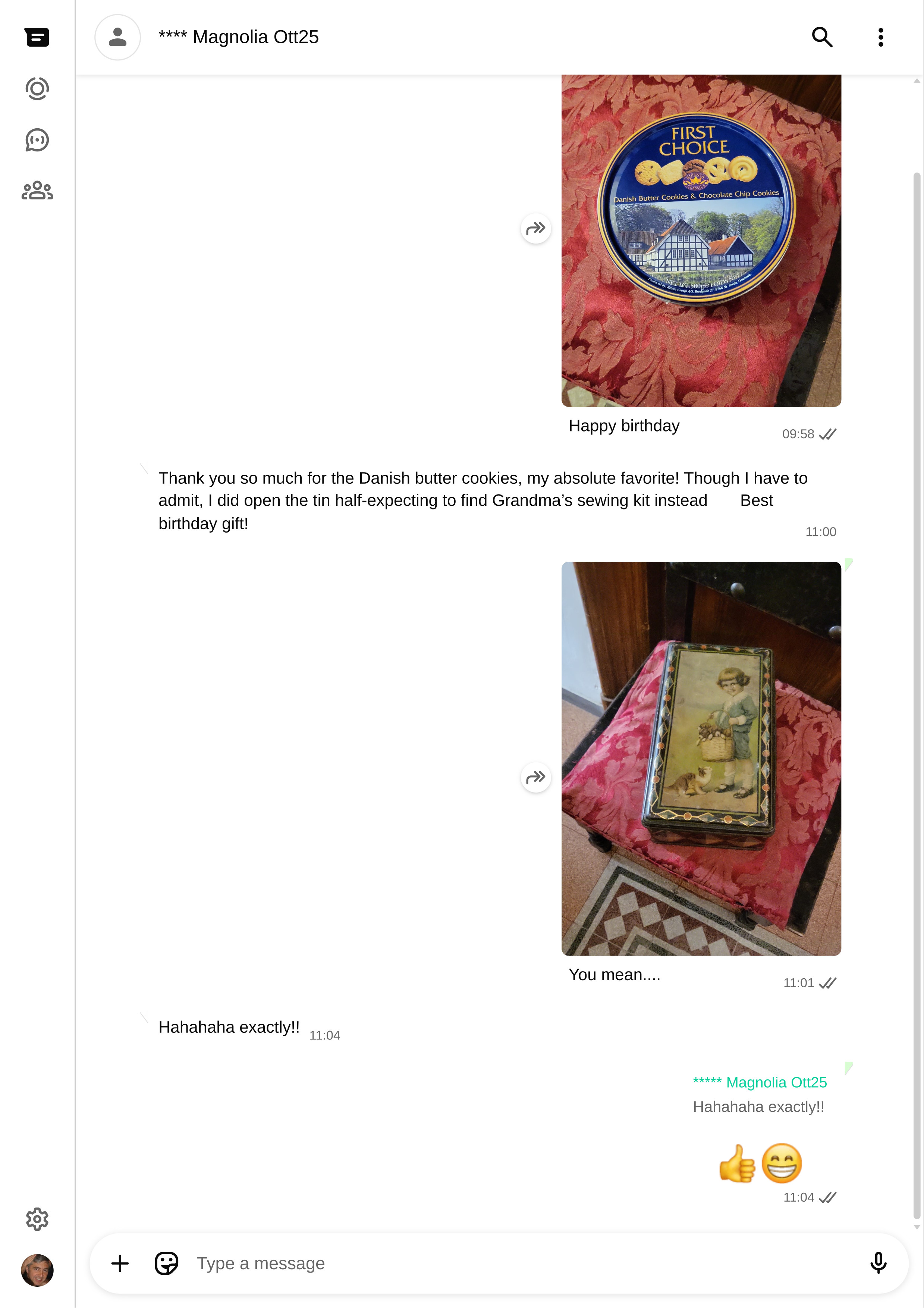Granma's Cookie box