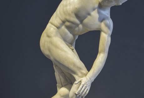 <span class='grey smaller light'>#63)</span>  Discobolus in National Roman Museum Palazzo Massimo alle Terme